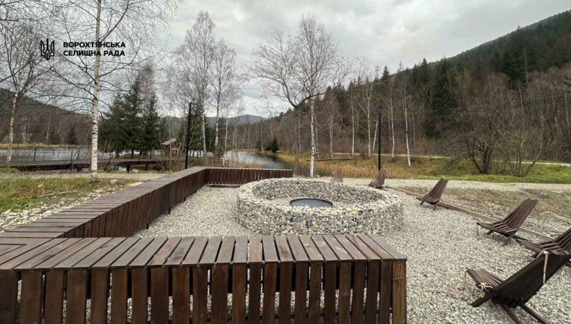 У Татарові створили рекреаційну зону для відпочинку та психологічної реабілітації