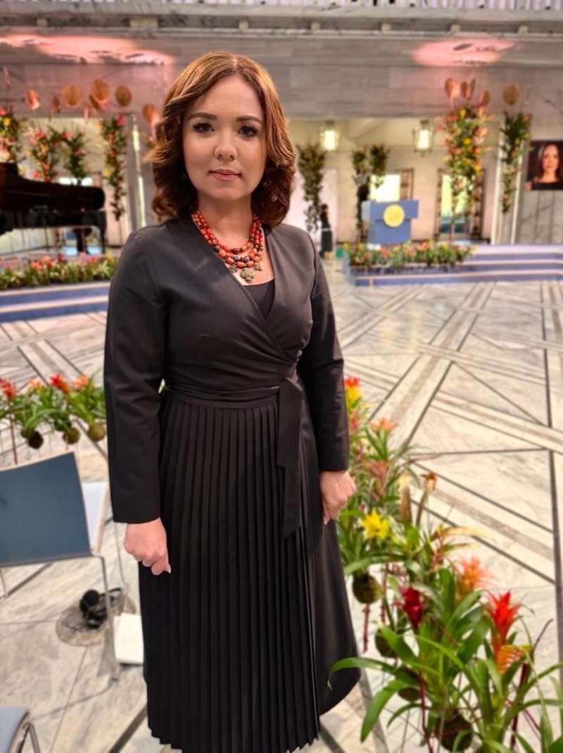 Галина Михайлюк взяла участь у церемонії вручення Нобелівської премії миру 2025 в Осло