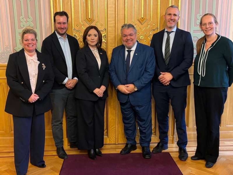 Галина Михайлюк провела низку зустрічей із норвезькими парламентарями під час візиту до Осло, Норвегія