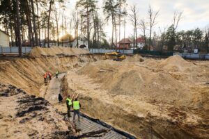 У Бучі триває будівництво сучасного ветеранського простору