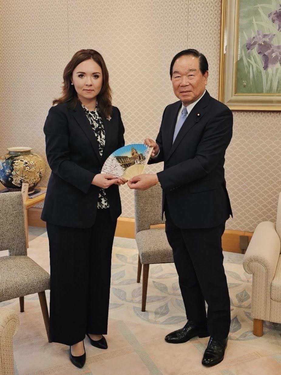 Народний депутат України, Представник Президента у Верховній Раді України Галина Михайлюк зустрілася з Головою Палати представників Парламенту Японії Фукушіро Нукага у межах свого робочого візиту до Токіо