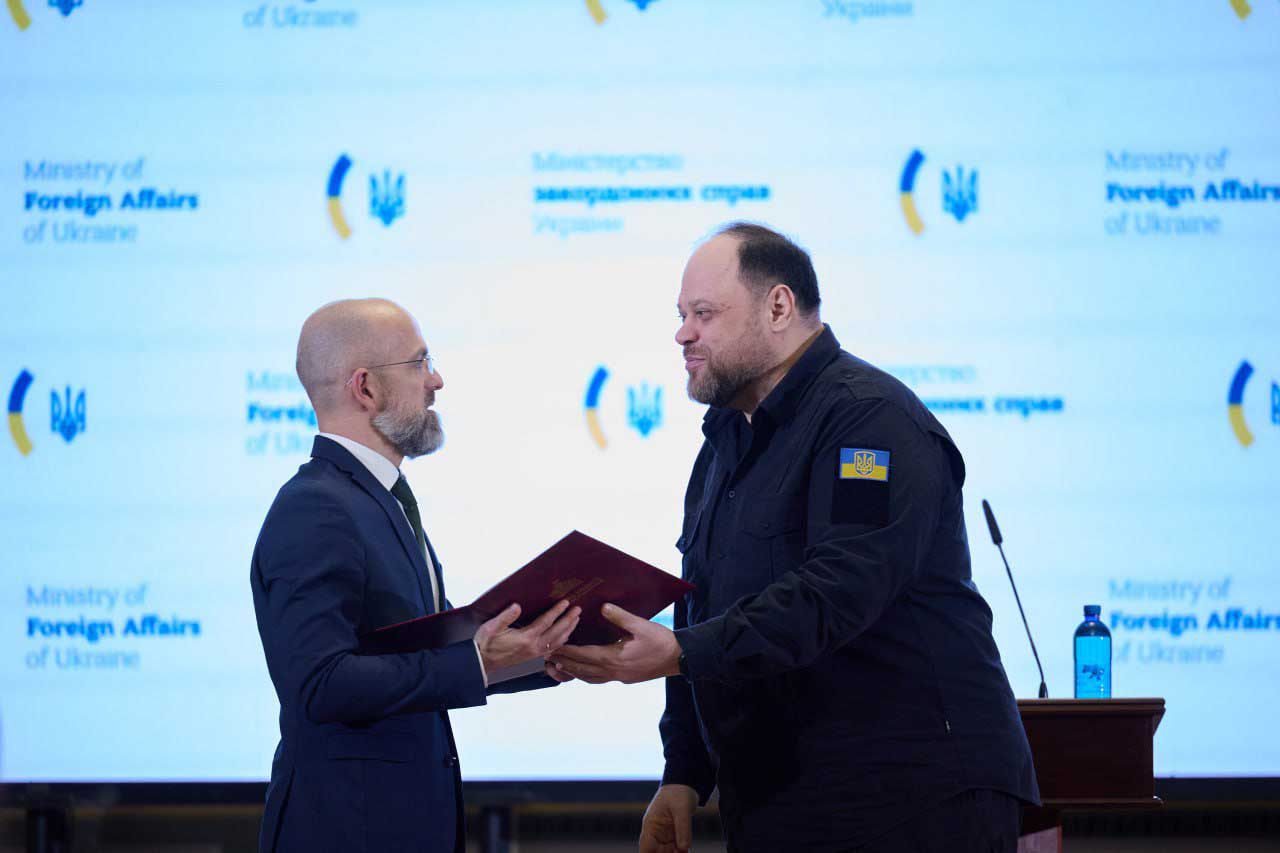 Голова Верховної Ради України Руслан Стефанчук: Українська дипломатія — один із елементів державної стійкості
