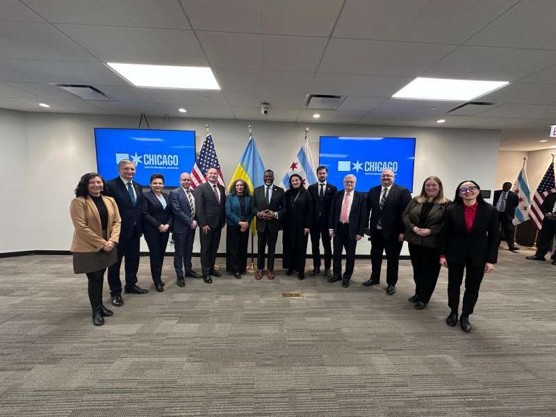 Іванна Климпуш-Цинцадзе з робочим візитом у США — у Чикаго обговорили посилення підтримки України