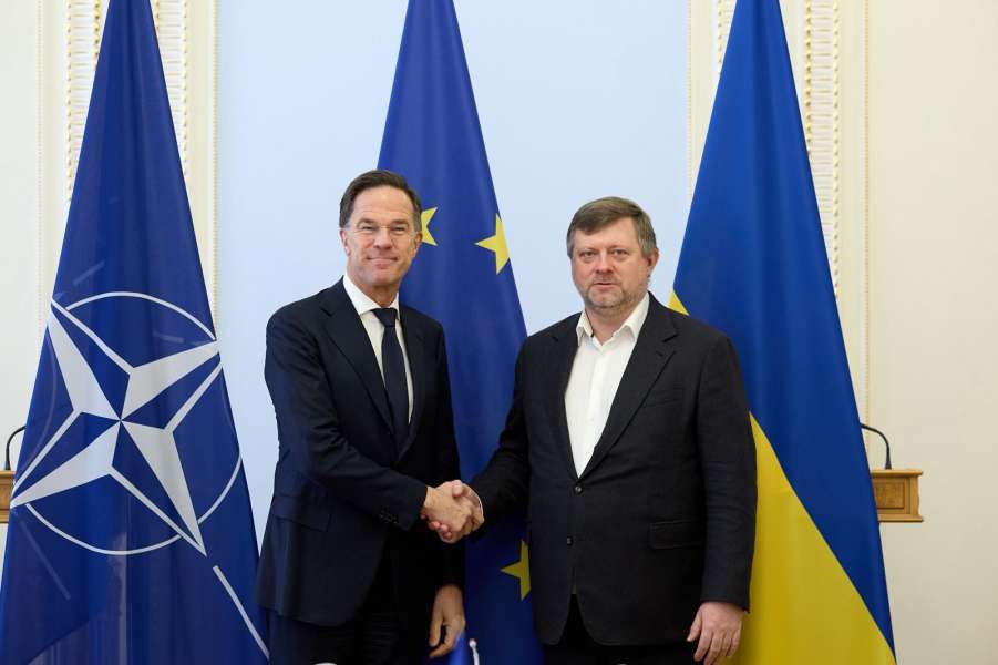 Олександр Корнієнко зустрівся з Генеральним секретарем НАТО Марком Рютте