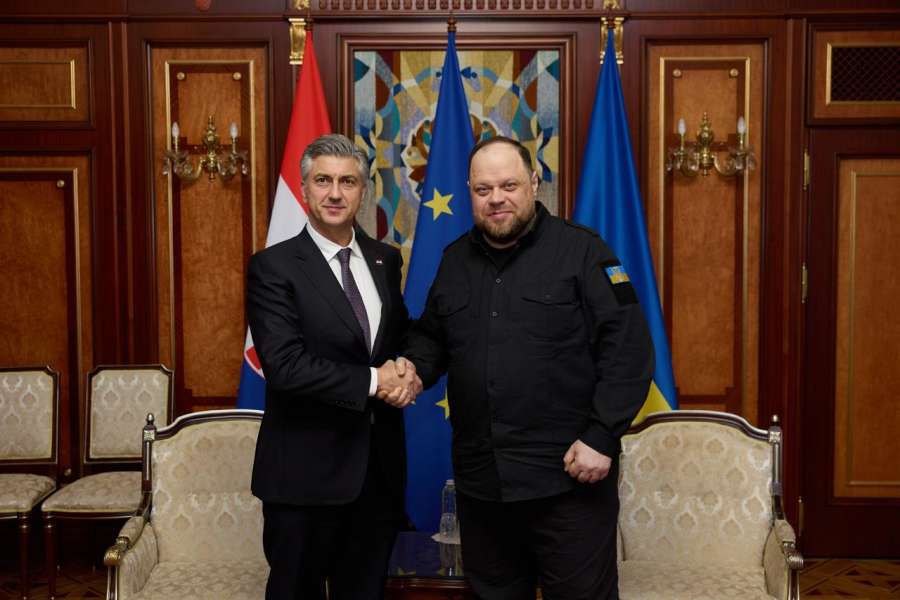 Голова Верховної Ради України провів низку міжнародних зустрічей щодо консолідації підтримки