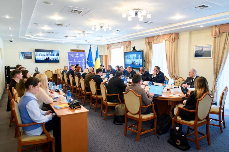 Комітет з питань інтеграції України до ЄС провів спеціальне засідання щодо прогресу переговорів про вступ до Євросоюзу