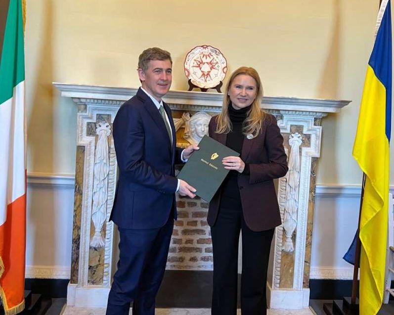 Ірландія допоможе Україні зі вступом до ЄС