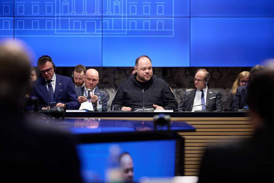 Руслан Стефанчук на Саміті Ініціативи Трьох морів обговорив підтримку України та безпекову співпрацю