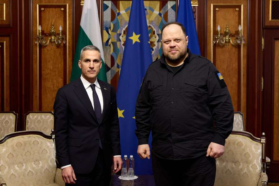 Руслан Стефанчук обговорив із Прем’єр-міністром Болгарії підтримку України та відбудову