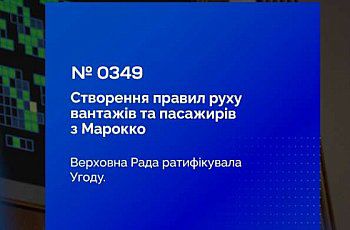 Поглиблення співробітництва України з Марокко у питанні транспортних перевезень: Верховна Рада прийняла Закон