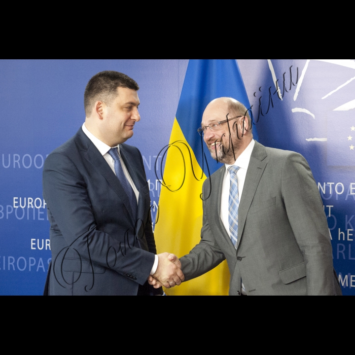 Візит Голови Верховної Ради України до Європейських інституцій (м. Брюссель).
Зустріч з Президентом Європейського Парламенту Мартіном Шульцем.
