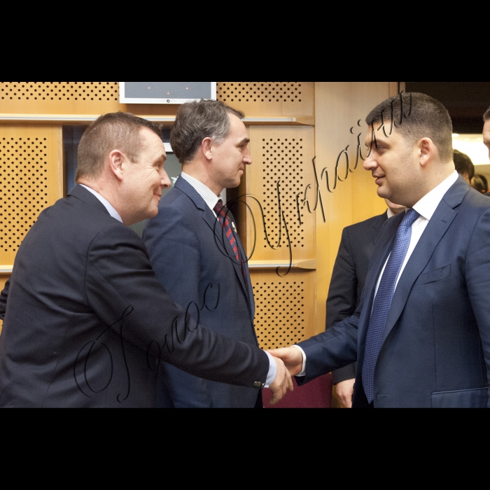 Візит Голови Верховної Ради України до Європейських інституцій (м. Брюссель).
Зустріч з керівним складом неформальної групи «Друзі європейської України».
