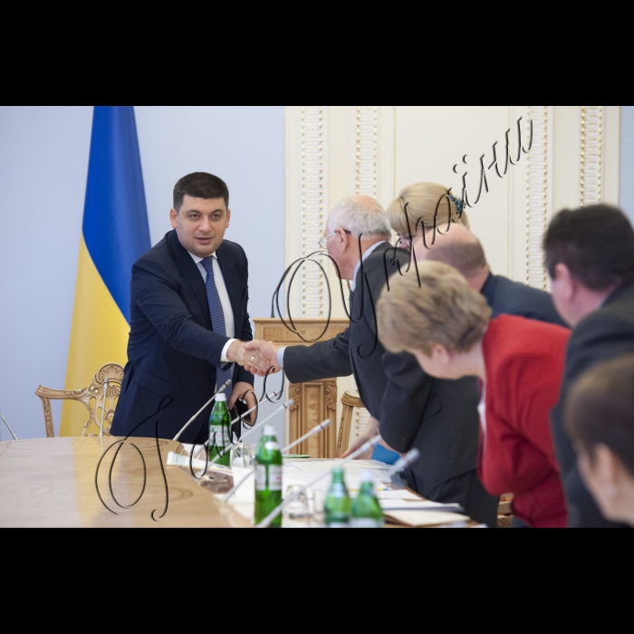 Зустріч Голови Верховної Ради України Володимира Гройсмана з сільськими та селищними головами, представниками центральних органів виконавчої влади.