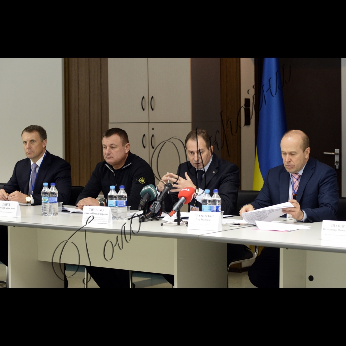 Робоча поїздка на Чорнобильську АЕС членів комітету Верховної Ради України з питань екологічної політики, природокористування та ліквідації наслідків аварії на ЧАЕС.
Генеральний директор Державного спеціалізованого підприємства 