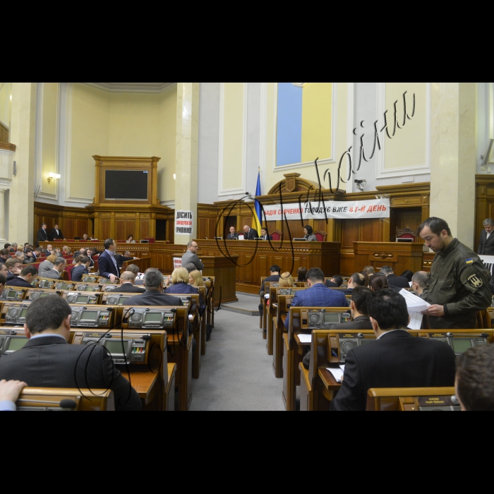 Пленарне засідання Верховної Ради України.