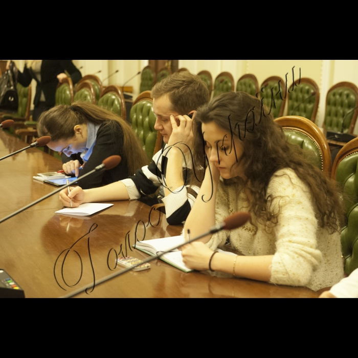 10 березня 2015
Прес-конференція Голови ВР України Володимира Гройсмана