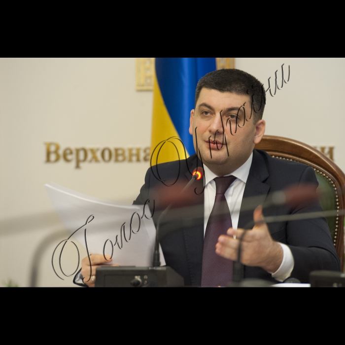 10 березня 2015
Прес-конференція Голови ВР України Володимира Гройсмана