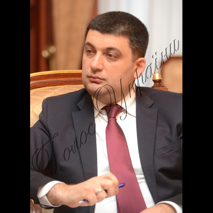 Зустріч Голови ВР України Володимира Гройсмана з Координатором американської допомоги в Україні, Надзвичайним і Повноважним Послом К.Бондом
