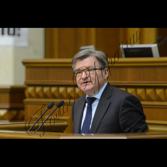 Парламентські слухання на тему: «Роль, значення та вплив громадянського суспільства на формування етнонаціональної політики єдності в Україні». Голова Комітету Верховної Ради України з питань прав людини, національних меншин і міжнаціональних відносин Григорій Немиря