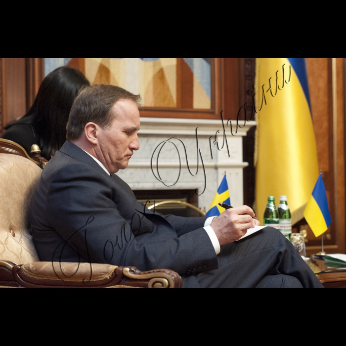 Зустріч Голови ВР України Володимира Гройсмана з Прем’єр-міністром Королівства Швеція Стефаном Льовеном