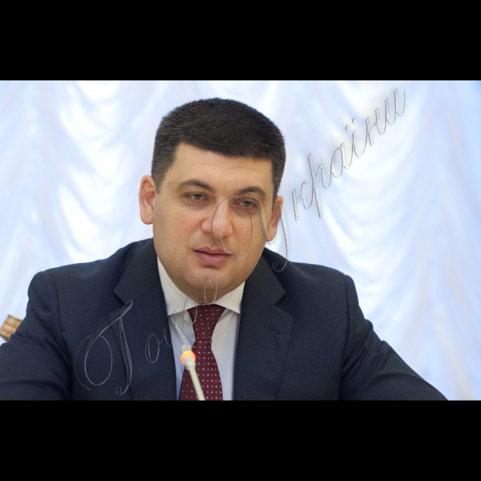 Зустріч Голови ВР України Володимира Гройсмана з Главою Консультативної місії Європейського Союзу з реформування сектору цивільної безпеки України Кальманом Міжеєм