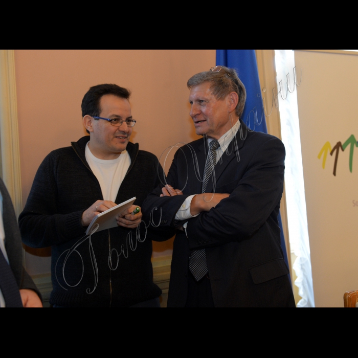 Київ. Відбулась зустріч депутатів Коаліції Верховної Ради України з колишнім віце-прем’єром, міністром фінансів та головою Національного Банку Польщі Лешеком Бальцеровичем. 
