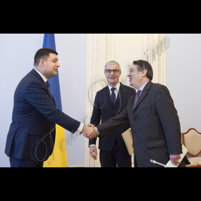 Зустріч Голови ВР України Володимира Гройсмана з керівником групи дружби з Україною Сенату Французької Республіки Ерве Мореєм.
Голова ВР України Володимир Гройсман, керівник групи дружби з Україною Сенату Французької Республіки Ерве Морей і Надзвичайний і Повноважний Посол Французької Республіки в Україні Ален Ремі.