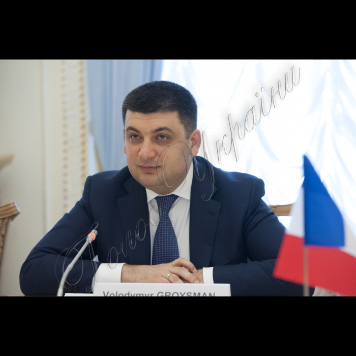 Зустріч Голови ВР України Володимира Гройсмана з керівником групи дружби з Україною Сенату Французької Республіки Ерве Мореєм.