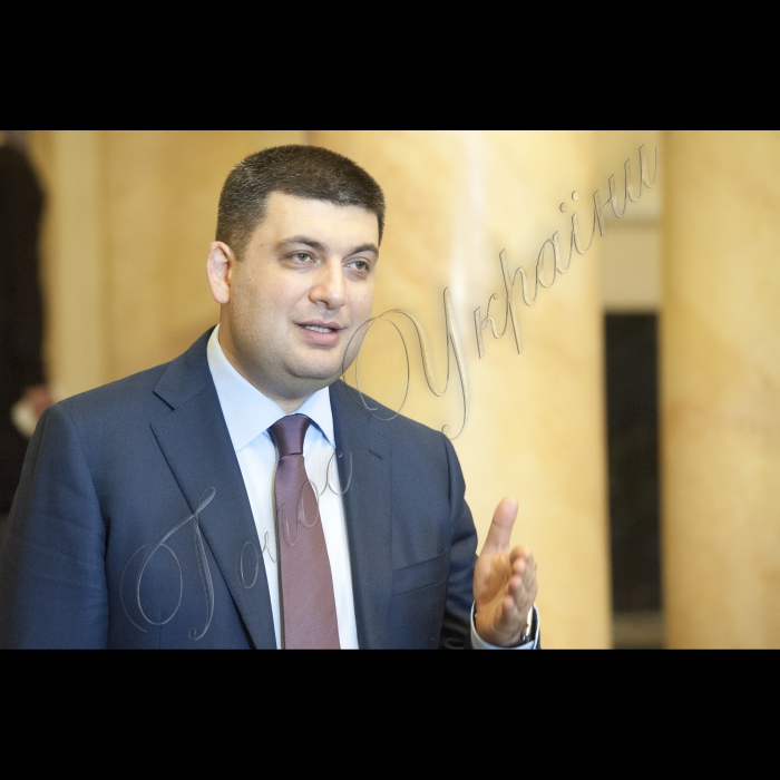 15 травня 2015
Брифінг Голови ВР України Володимира Гройсмана по закінченні чергового засідання Конституційної комісії.