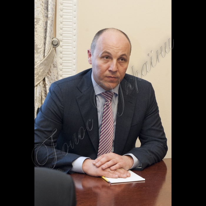 Зустріч Першого заступника Голови ВР України Андрія Парубія з Помічником Генерального секретаря НАТО з політичних питань та політики безпеки Трасивулосом Террі Стаматопулосом