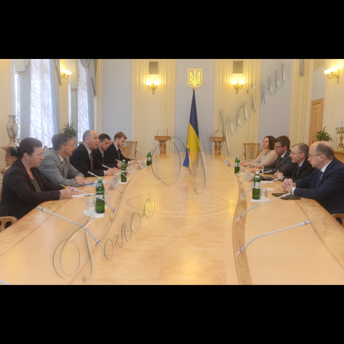 28 травня 2015
Зустріч Першого заступника Голови  Верховної Ради України Андрія Парубія із заступником Голови  Сейму Литовської Республіки Гядімінасом Кіркіласом