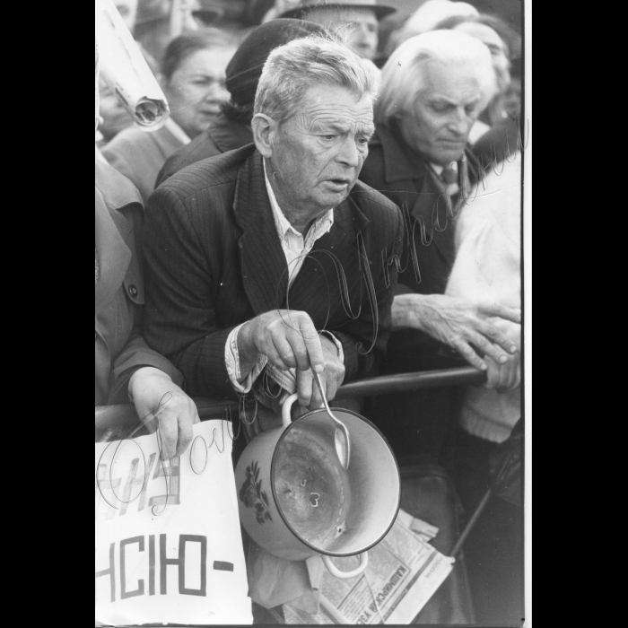 19.09.1995. Пікет ВР ветеранами