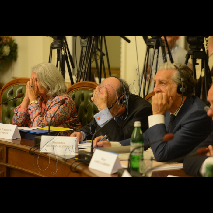 8 червня 2015
Відбулося засідання Міжпарламентської Ради Україна-НАТО. Вступне слово першого заступника голови Верховної Ради України, співголови Міжпарламентської Ради Україна-НАТО Андрія Парубія та співголови Міжпарламентської Ради Україна-НАТО від ПА НАТО Рейнел Андрейчук.