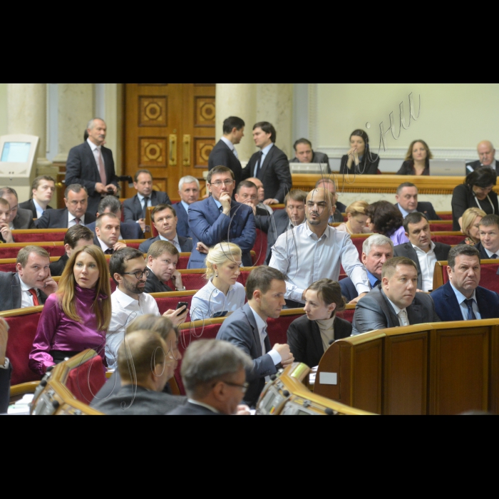 25 грудня 2014 р. Пленарне засідання Верховної Ради.