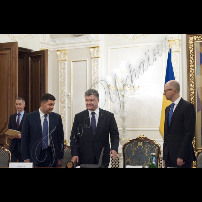 Голова ВР України Володимир Гройсман взяв участь у засіданні Національної ради реформ під головуванням Президента України Петра Порошенка