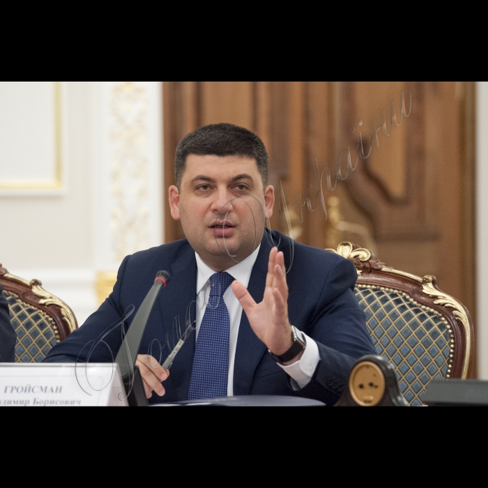 Голова ВР України Володимир Гройсман взяв участь у засіданні Національної ради реформ під головуванням Президента України Петра Порошенка