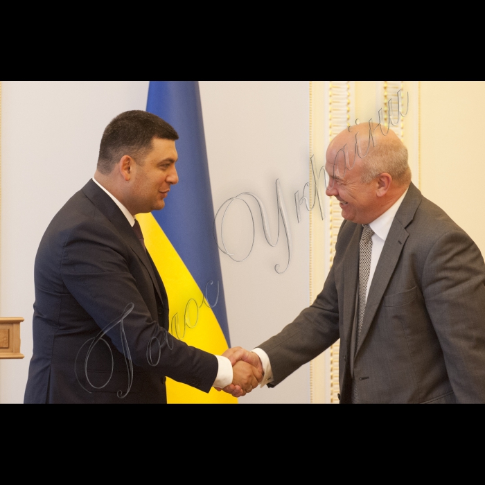 02 червня 2015
Зустріч Голови ВР України Володимира Гройсмана з Комісаром Ради Європи з прав людини Нільсом Муйжніексом