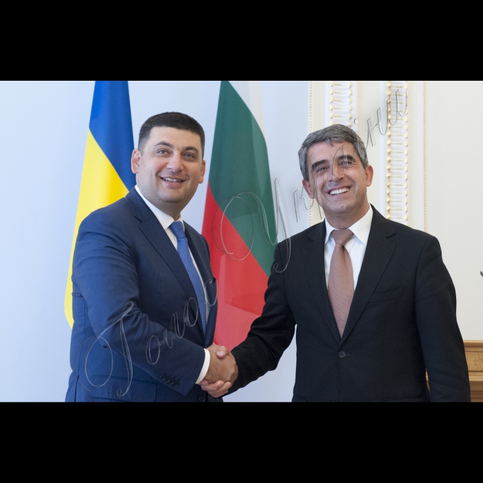 07 липня 2015. Зустріч Голови ВР України Володимира Гройсмана з Президентом Республіки Болгарія Росеном Плевнелієвим