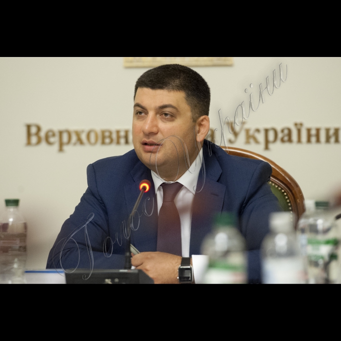 Зустріч голови ВР України Володимира Гройсмана з членами правління Асоціації міст України