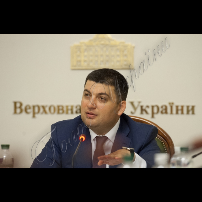 Зустріч голови ВР України Володимира Гройсмана з членами правління Асоціації міст України