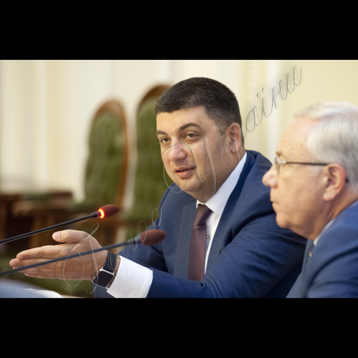 Зустріч голови ВР України Володимира Гройсмана з членами правління Асоціації міст України