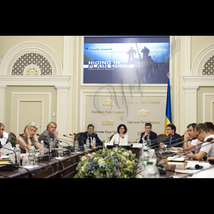 Заступник Голови ВР України Оксана Сироїд взяла участь у презентації звіту Атлантичної Ради (США) під назвою «Ховаються на видноті: війна Путіна в Україні»