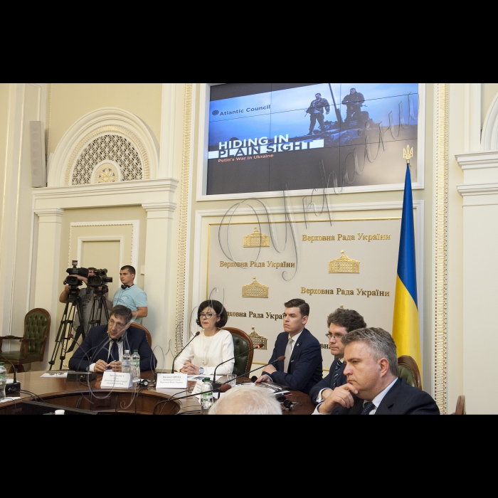 Заступник Голови ВР України Оксана Сироїд взяла участь у презентації звіту Атлантичної Ради (США) під назвою «Ховаються на видноті: війна Путіна в Україні»