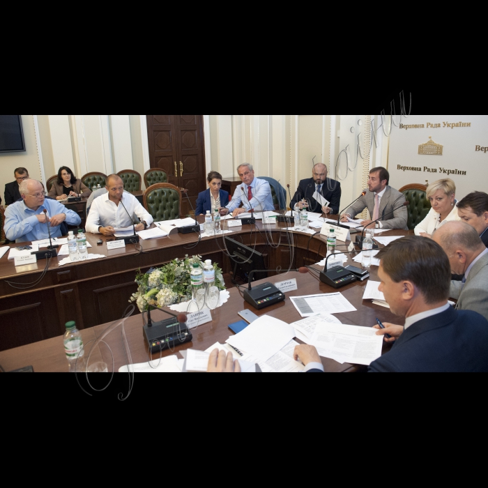 На засіданні Комітету з питань фінансової політики і банківської діяльності Верховної Ради України була присутня голова Національного банку Валерія Гонтарєва