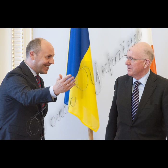 Зустріч Першого заступника Голови ВР України Андрія Парубія з Міністром закордонних справ і торгівлі Ірландії Чарлзом Фланаганом