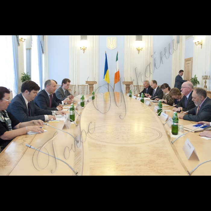 Зустріч Першого заступника Голови ВР України Андрія Парубія з Міністром закордонних справ і торгівлі Ірландії Чарлзом Фланаганом