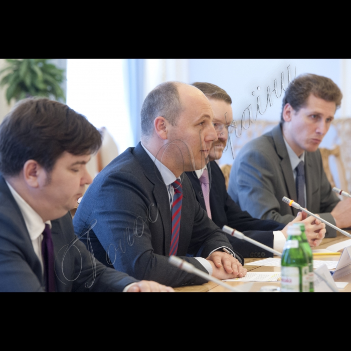 Зустріч Першого заступника Голови ВР України Андрія Парубія з Міністром закордонних справ і торгівлі Ірландії Чарлзом Фланаганом