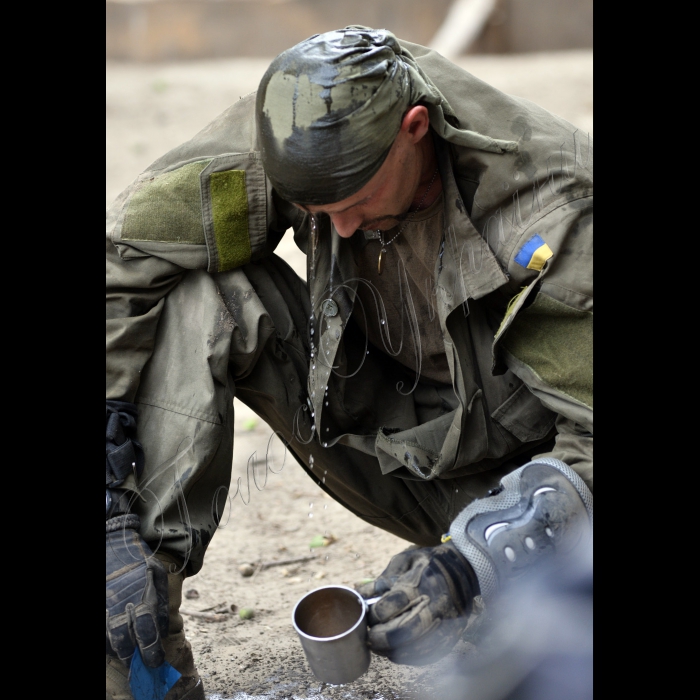 В Києві,  на тренувальній базі АТЕК біля метро Святошин за ініціативи Цивільного Корпусу Азову, Всеукраїнського альянсу бійців та волонтерів та об'єднання 