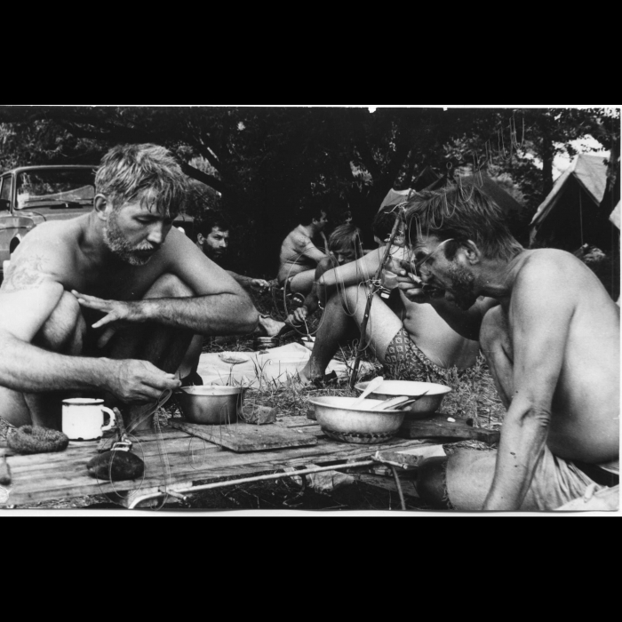 Червень 1998 року. 
Піший похід шахтарів на Київ.