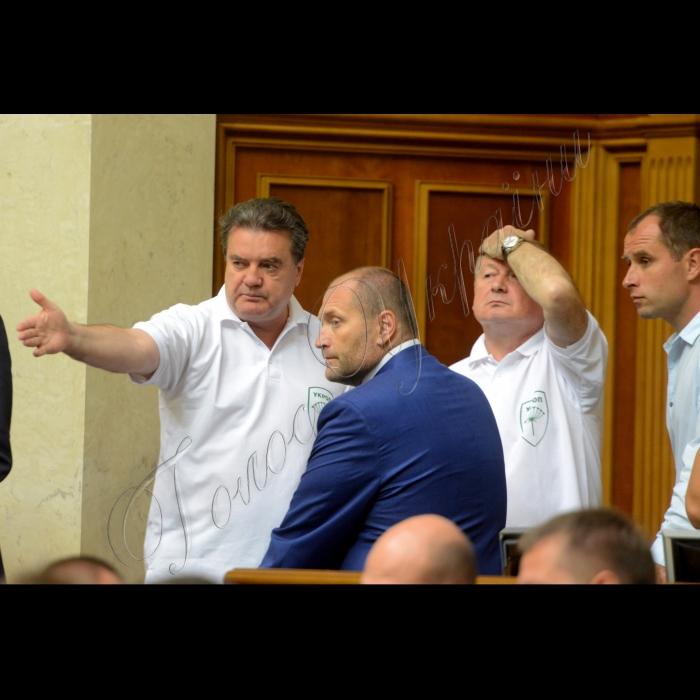 Засідання ВР щодо змін до змін до Конституції.